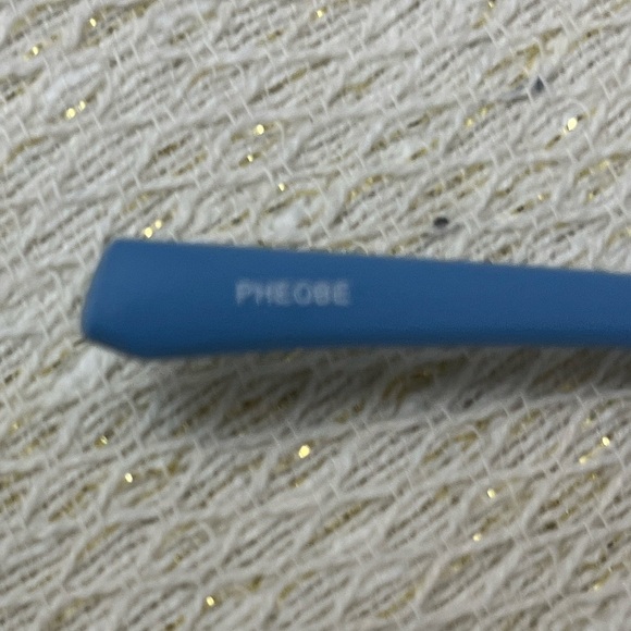 Arnette Phoebe Glasses Frosted Light Blue Transparent Lens Extra Small Case NWOT - Picture 10 of 12